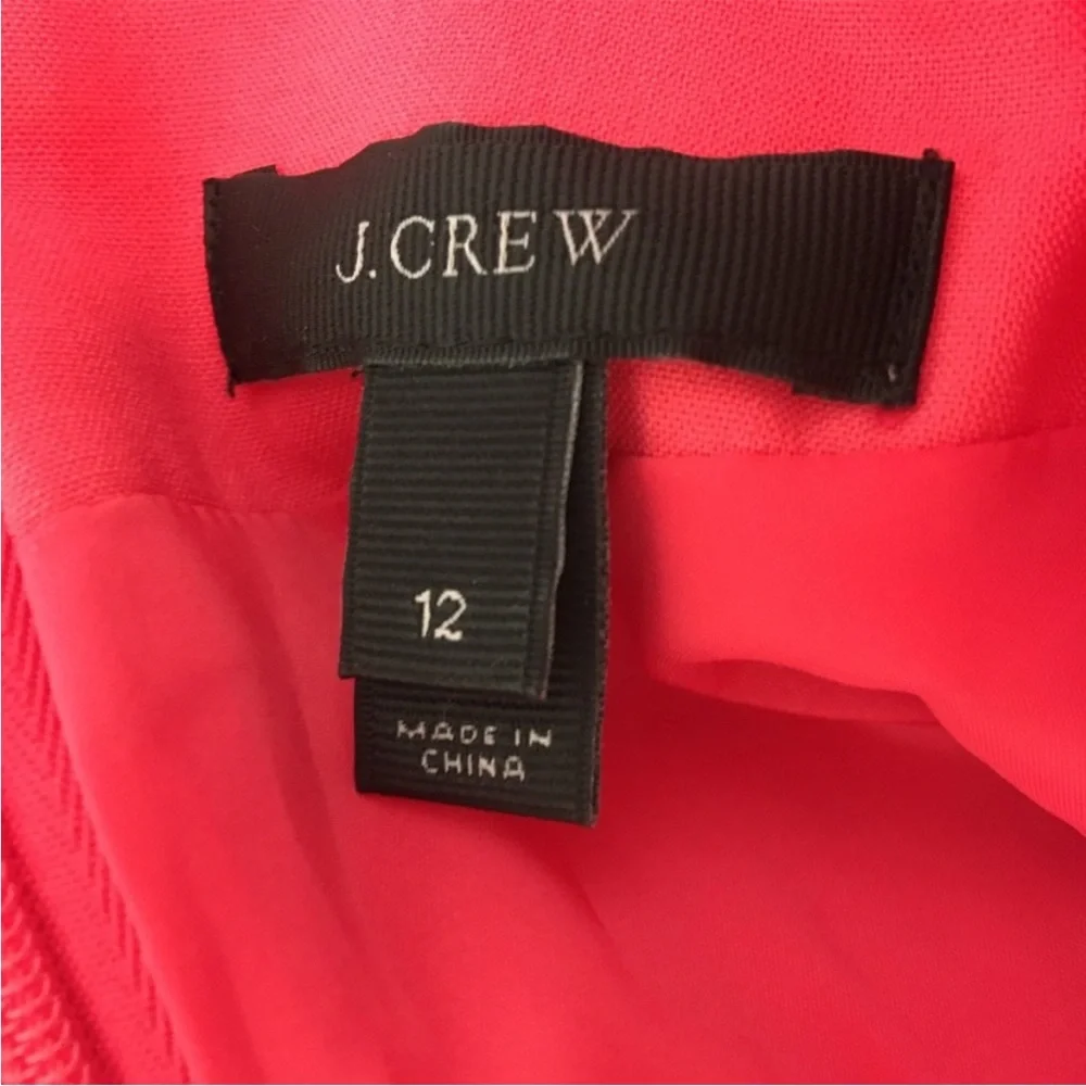 JCREW CORAL DRESS π - Picture 8 of 8